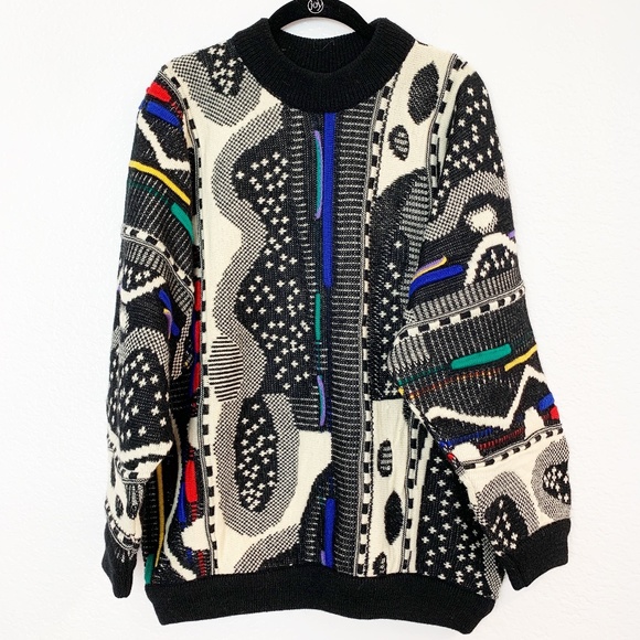 COOGI Other - COOGI Sweater Mens Medium Pure Wool Made in Australia Cosby Vintage